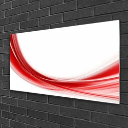 tulup.si Steklena slika Abstrakcija graphics 125x50 cm 4 obešalnika