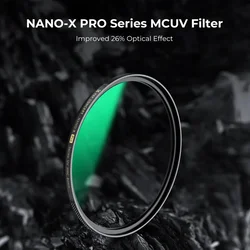 K&F 52MM MCUV Filter Brass Frame