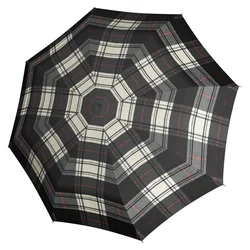 Knirps T.200 Check Black and White
