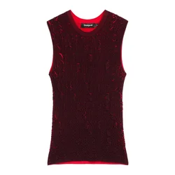 Desigual Majica bordo