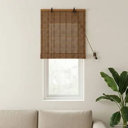 vidaXL Rolo Rjava 40 x 160 cm Bambus
