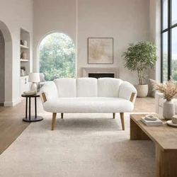 ATELIER DEL SOFA Sofa dvosed Star White