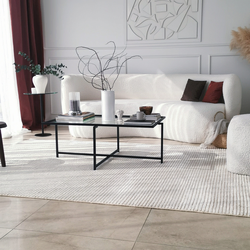 Hanah Home Klub sto Sun S408 94x35x64cm Crni