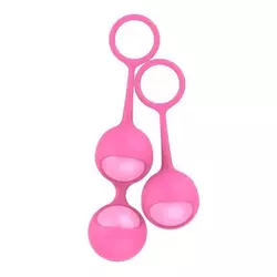 Vaginalne kuglice Funballs Allison Duo, Roze