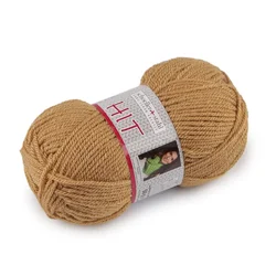 Pletena preja Hit 50 g - (0012) bež kamelja