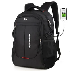 Aspensport Ranac za laptop, 15.1/16, Crni