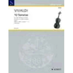 VIVALDI : note 12 SONATAS OP.2/7-12