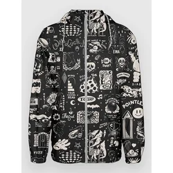 The Dudes Flashy Pattern Windbreaker multicolor