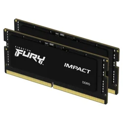 SODIMM DDR5 32GB (2x16GB kit) 6400MT/s KF564S38IBK2-32 FURY Impact Black XMP