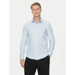 Calvin Klein Srajca K10K114316 Modra Slim Fit