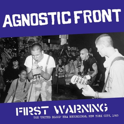 Agnostic Front - First Warning: United Blood Era Recordings (Coloured) (LP)