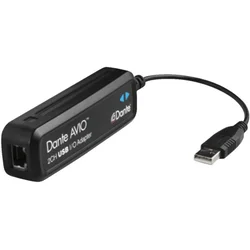 Dante AVIO USB adapter, ADP-USB-2X2 - Monacor
