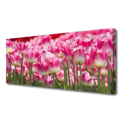 tulup.si Slika na platnu Tulipani rože narava 125x50 cm