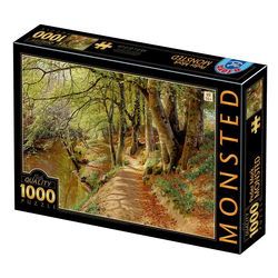 D-Toys - Puzzle Monsted - A Spring Day in the Woods - 1 000 kosov