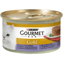 GOURMET Konzerva za mačke sa ukusom jagnjetinom i boranijom Gold 85g
