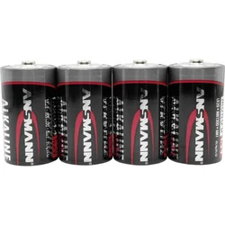 ANSMANN LR20 (D) Alkalna Baterija – 1/5V/ Pakovanje 4 kom