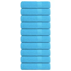 Ručnici za tuširanje FROGN 10 kom tirkizne 70x140 cm 360 g/m2
