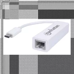 USB HUB Manhattan USB C m 3.1 - LAN 10/100/1000 Mbps 507585