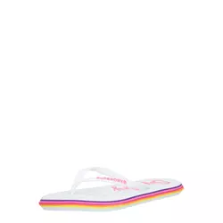 Superdry NEON RAINBOW SLEEK FLIP FLOP, ženske japanke, bela WF310010A