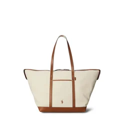 Bombažna torba Polo Ralph Lauren