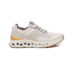 Xti za moške. 14404902-BEIGE Superge 144049 beige (43), Bež, Tkanina, Ravna stran, Čipke, Priložnostno