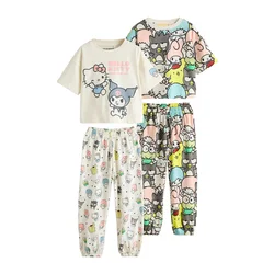 Next Pižama Hello Kitty  slonovina / rumena / siva / roza