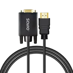 Savio CL-197 HDMI kabel (tip A, Standard) - Črn