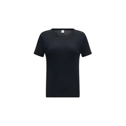 GAP Majica ESSENTIAL črna