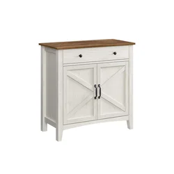 Songmics Kuhinjski kabinet 40x80x80 cm bela rjava