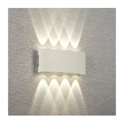Brilagi - LED spoljno zidno svetlo FLAREBOX LED/8W/230V bela IP65