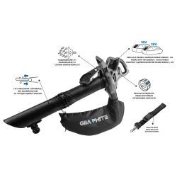 Grafitni ventilator 58G036, (2x18 V DC) 36 V DCV