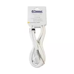 Commel Prikljucni kabl 16 a 250 v 3500 w, beli, 2m h05vv-f 3g2,5 ( c0614x )