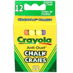 CRAYOLA ŠARENE KREDE 12 KOM