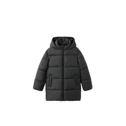 MANGO KIDS Plašč AMERLONG črna