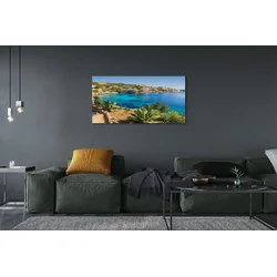 tulup.si Slika na platnu Španija obala morje mesto 120x60 cm