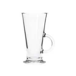 Latte cup, made from glass, 280 ml, Conic - Borgonovo