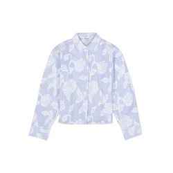 GARCIA Bluza golobje modra/bela