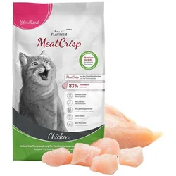 PLATINUM Suva hrana za sterilisane mačke Meat Crisp, Piletina, 3 kg