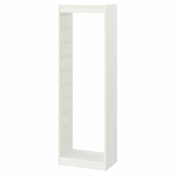 TROFAST Okvir, bela, 46x30x145 cm