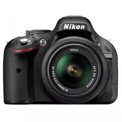 NIKON D-SLR fotoaparat D5200 18-55 VR II, črn