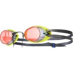 Swimming goggles tyr socket rockets 2.0 mirrored black/red