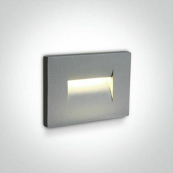 UGRADBENA SVJETILJKA LED/3,6W/3000K/85lm/44°/240V IP65 SIVA