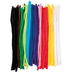 Playbox: Barvni chenille komplet – O 15 x 500 mm, 100 kosov