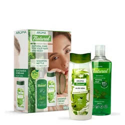 Aroma Natural Set za kupanje Aloe Vera, 400ml