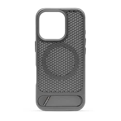 Maska za telefon HOLEY MAGSAFE za Iphone 16 Pro, Siva