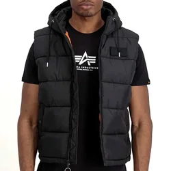 ALPHA INDUSTRIES PRSLUK HOODED FD BLACK-
