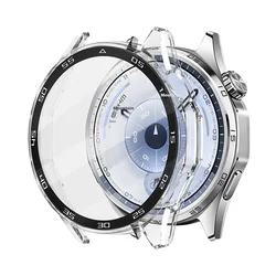 Weiqiantu Zaštitno staklo za pametni sat + Zaštitno kućište za pametni sat za Huawei Watch GT 6