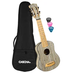 Sopranski ukulele Bamboo Graphite Cascha