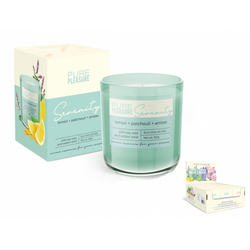 eoshop Sveča v kozarcu ČISTO UŽITEK SPROSTI SE dišeče 150g