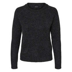 VERO MODA Pulover, črna